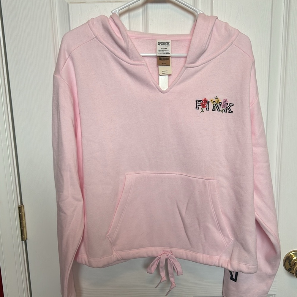 Women’s Victoria Secret “Pink” Crop Sweatshirt Brand New with tags